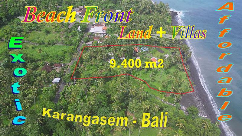 INVESTASI PROPERTI, TANAH MURAH DIJUAL di Bali Timur, Gratis Villa – 2402VJ