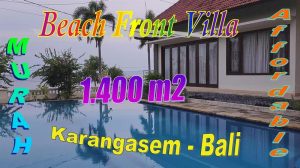 Dijual Murah Villa tepi Pantai di Seraya Karangasem, Peluang langka Memiliki Investasi Property di Bali